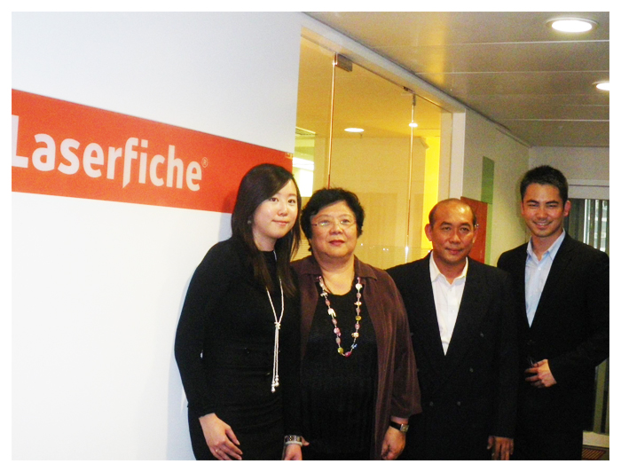 Visit at Laserfiche Asia-Pacific office in Hongkong